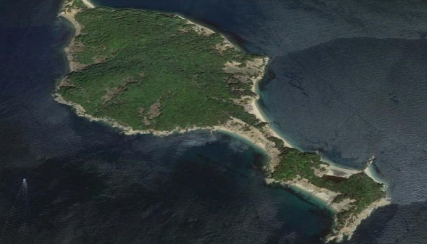 無人島 購入 芸能人 ありが島 片島.bmp